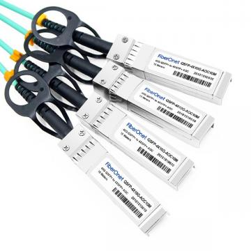 Cisco 40GBase-AOC QSFP to 4 SFP+ Active Optical breakout Cable, 10-meter