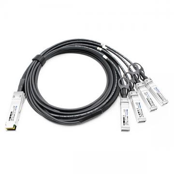Cisco QSFP-4SFP25G-CU5M 100GBase QSFP to 4xSFP25G Passive Copper Splitter Cable, 5-meter