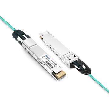 Cisco QDD-400-AOC2M 400G QSFP-DD Transceiver, Active Optical Cable, 2 meters
