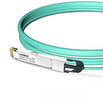 Cisco QDD-400-AOC20M 400G QSFP-DD Transceiver, Active Optical Cable, 20 meters